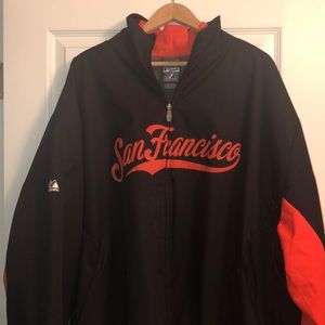 Authentic San Francisco Giants Majestic Jacket